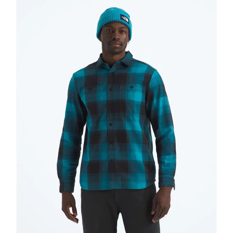 Camisa Arroyo Lightweight Flannel Shirt -Plaid Azul Hombre The North Face