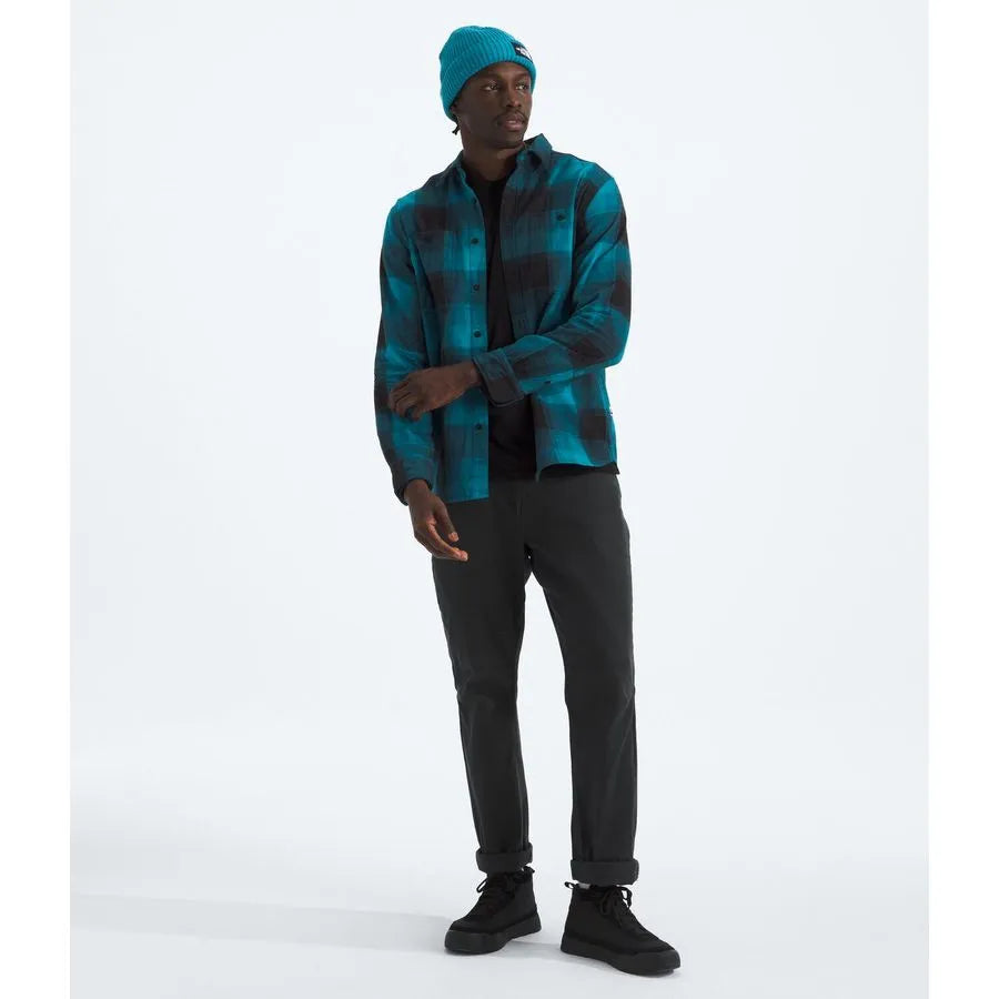 Camisa Arroyo Lightweight Flannel Shirt -Plaid Azul Hombre The North Face
