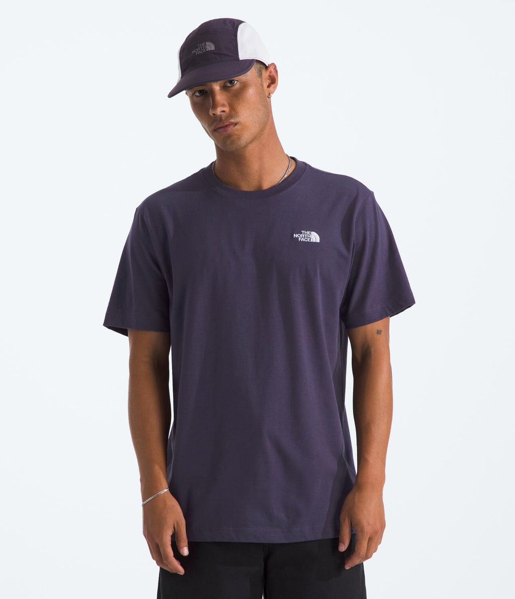 Camiseta Evolution Simple Dome Short Sleeve Tee Morada Hombre The North Face