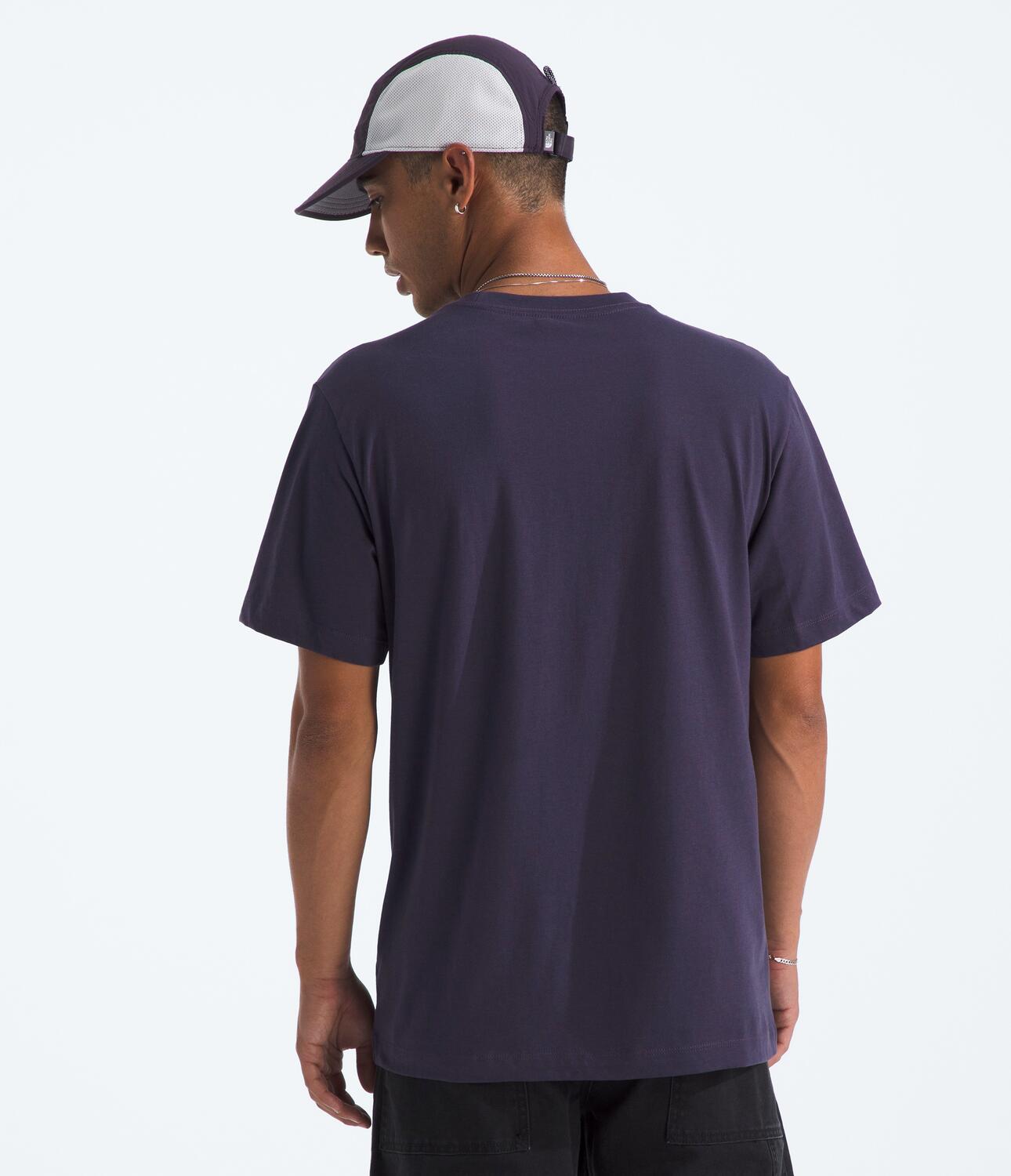 Camiseta Evolution Simple Dome Short Sleeve Tee Morada Hombre The North Face