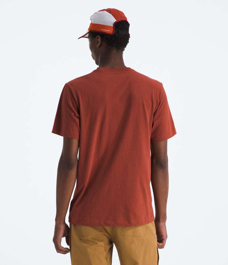 Camiseta Evolution Simple Dome Short Sleeve Tee Roja Hombre The North Face