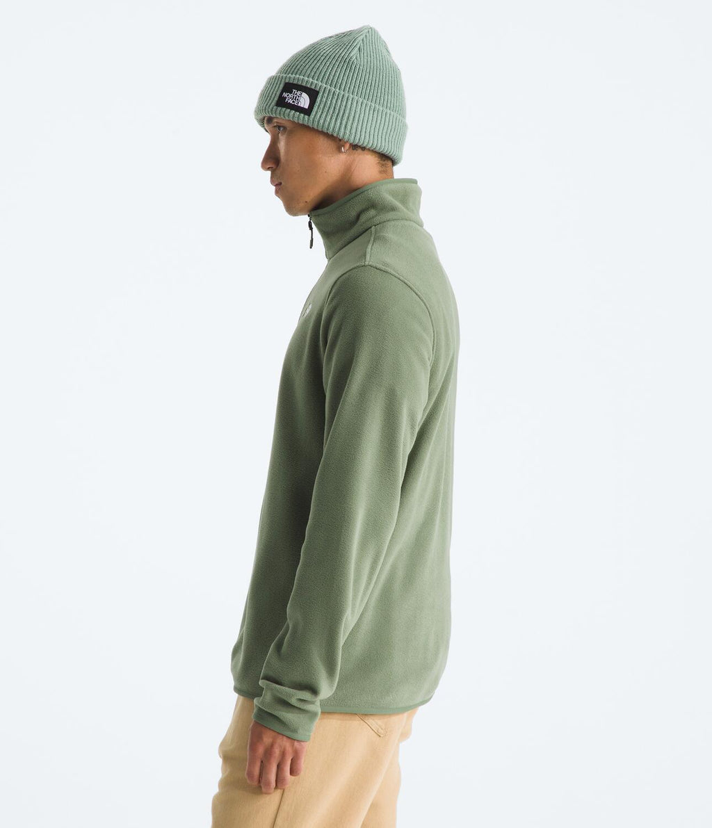 Buzo Glacier Fleece 1/4 Zip Jacket Verde Hombre The North Face - imagen 3