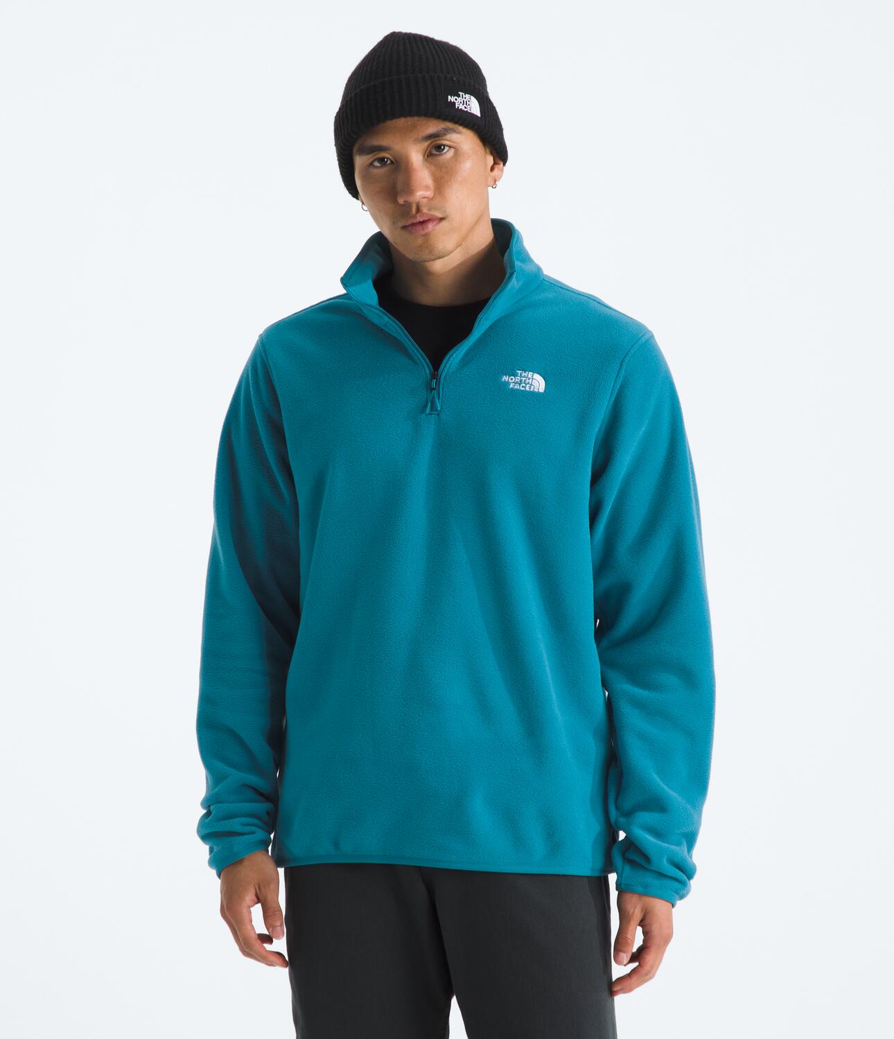 Buzo Glacier Fleece 1/4 Zip Jacket Azul Hombre The North Face - imagen 1