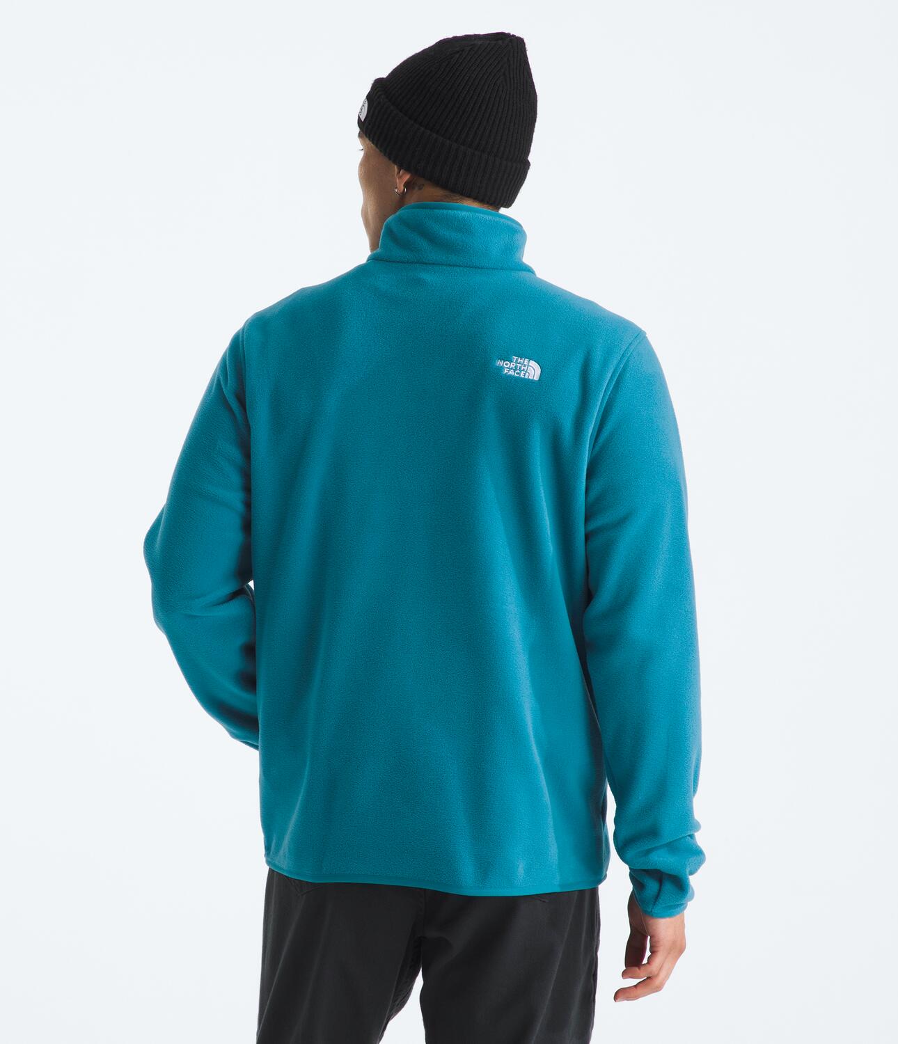 Buzo Glacier Fleece 1/4 Zip Jacket Azul Hombre The North Face - imagen 2
