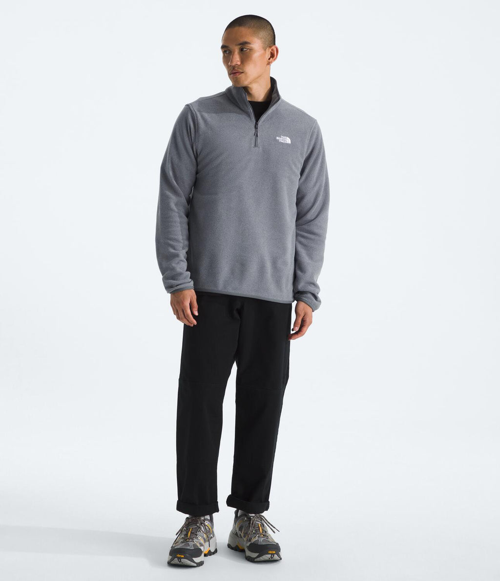 Buzo Polar Glacier Fleece 1/4 Zip Jacket Gris Hombre The North Face