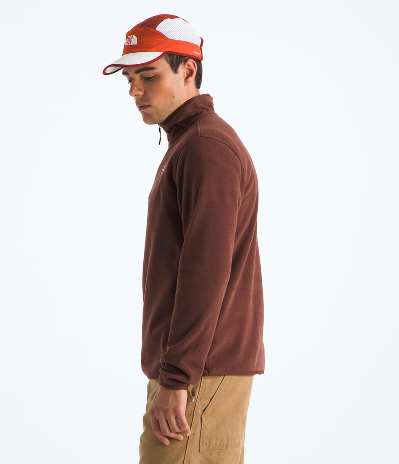 Buzo Polar Glacier Fleece 1/4 Zip Jacket Café Hombre The North Face