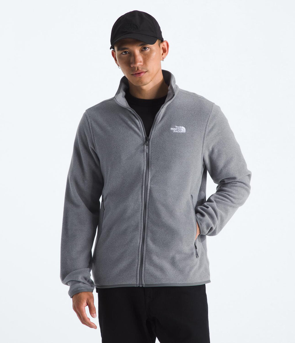 Chompa Glacier Fleece Jacket Gris Hombre The North Face - imagen 1
