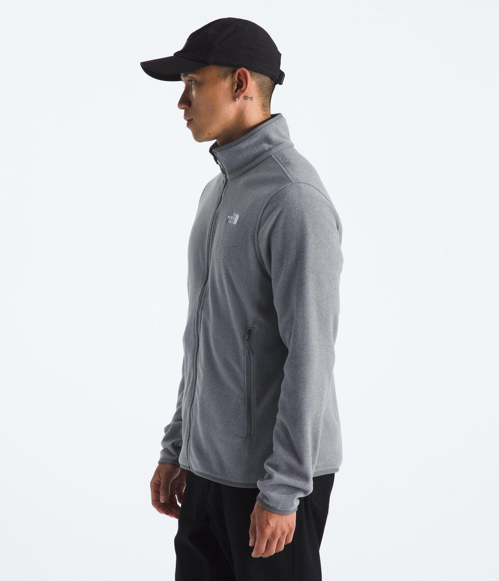 Chompa Glacier Fleece Jacket Gris Hombre The North Face - imagen 3