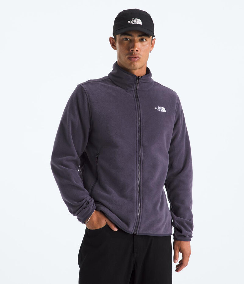 Chompa Polar Glacier Fleece Jacket Morado Hombre The North Face