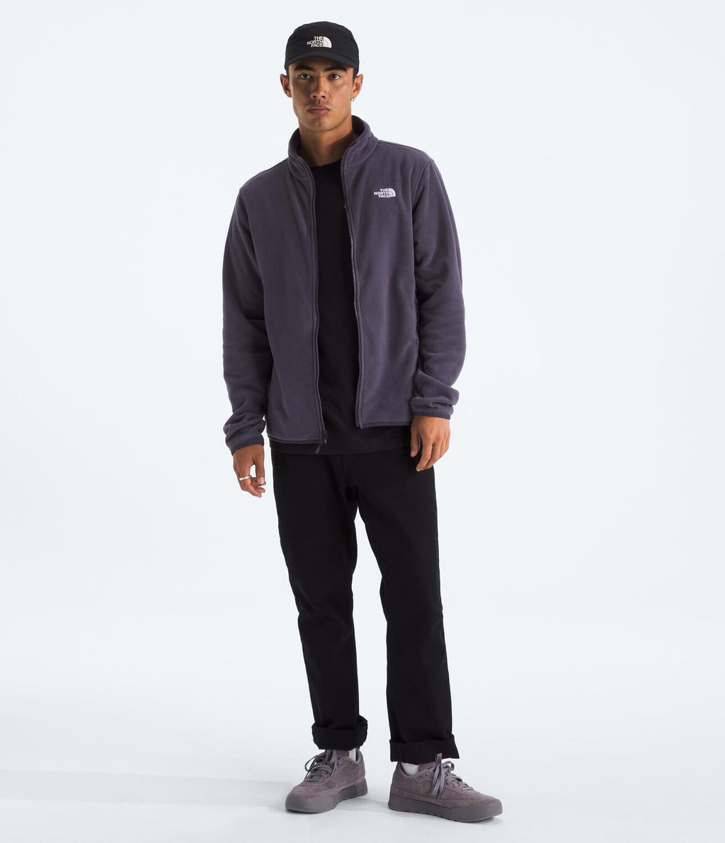 Chompa Polar Glacier Fleece Jacket Morado Hombre The North Face