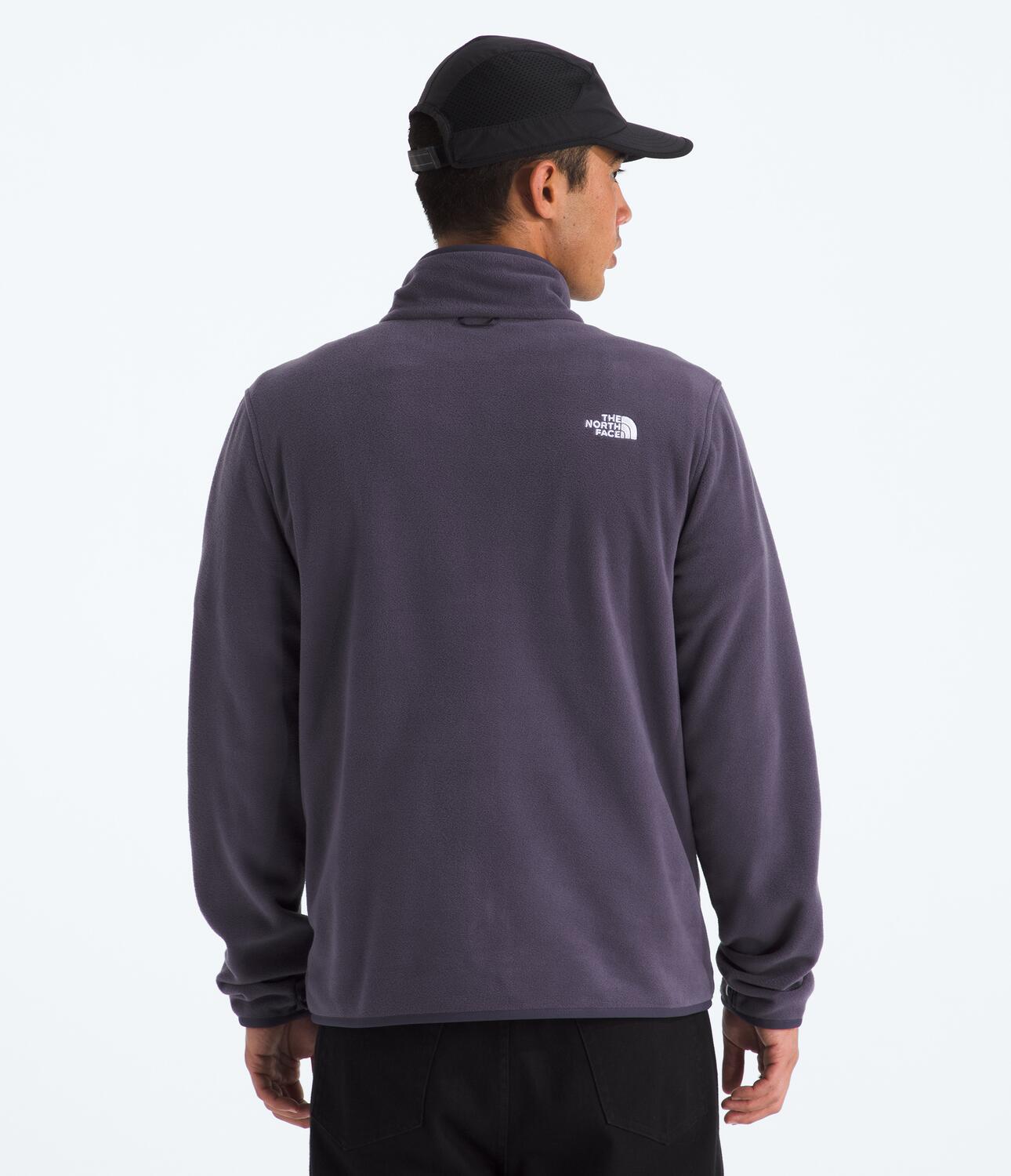 Chompa Polar Glacier Fleece Jacket Morado Hombre The North Face