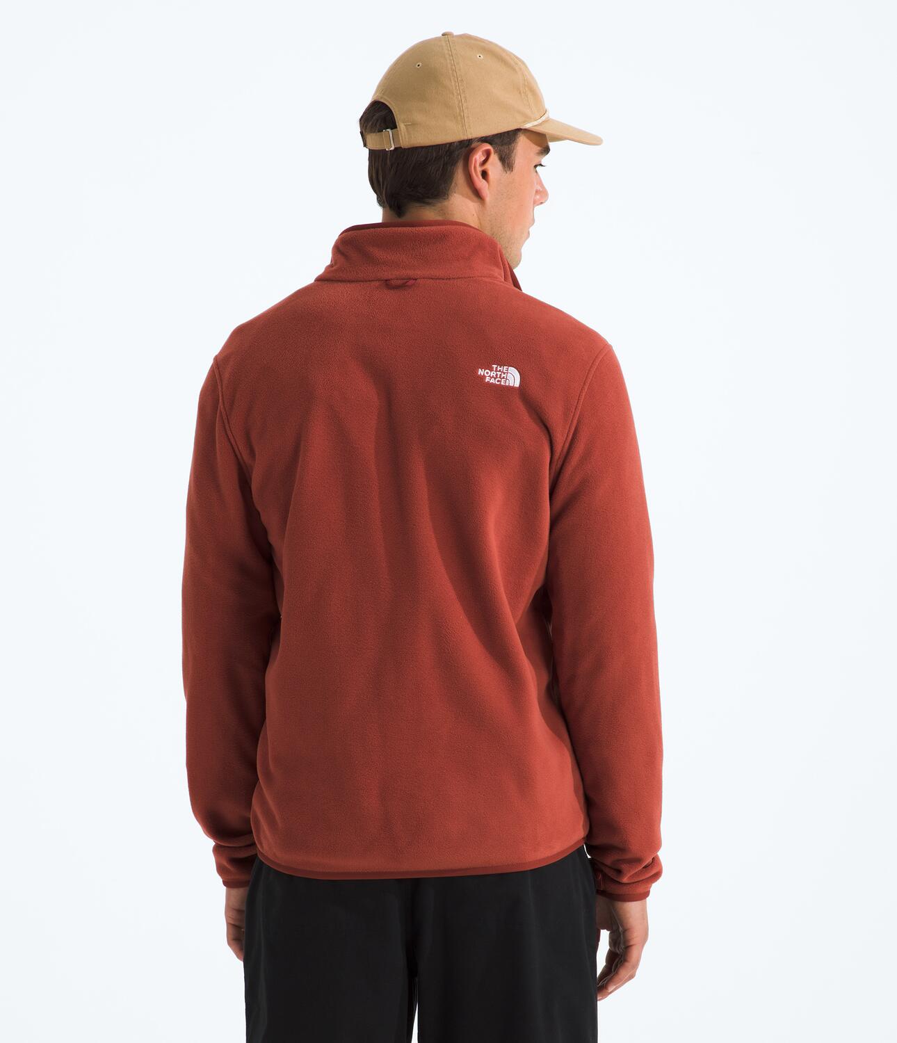 Chompa Polar Glacier Fleece Jacket Rojo Hombre The North Face