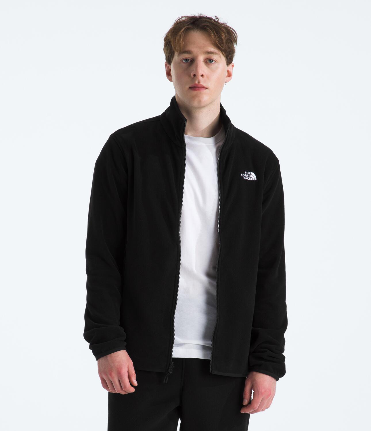 Chompa Glacier Fleece Jacket Negro Hombre The North Face - imagen 1