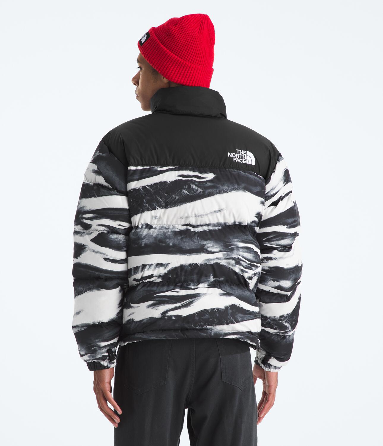 Chompa 1996 Retro Nuptse Jacket -Print Negra Hombre The North Face - imagen 2