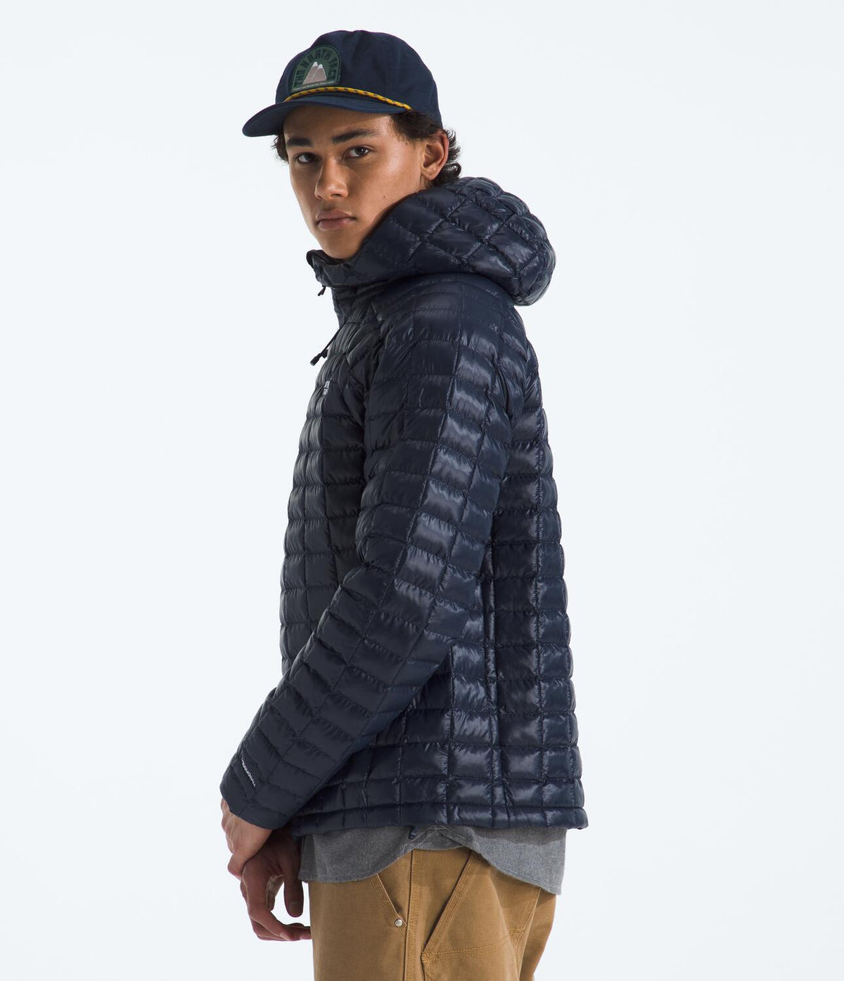Chompa Thermoball Hooded Jacket Azul Hombre The North Face