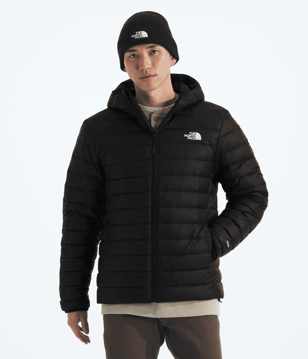 Chompa Térmica Classic Down Hooded Jacket Negro Hombre The North Face - imagen 1