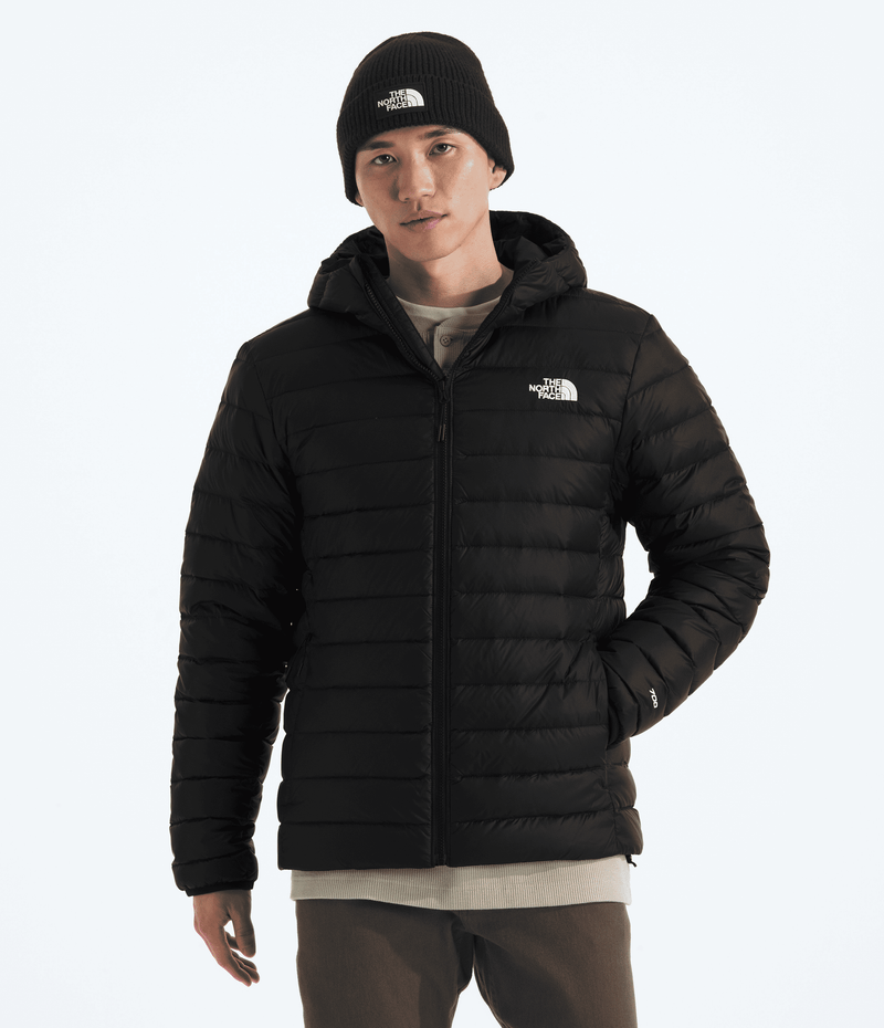 Chompa Térmica Classic Down Hooded Jacket Negro Hombre The North Face - imagen 1
