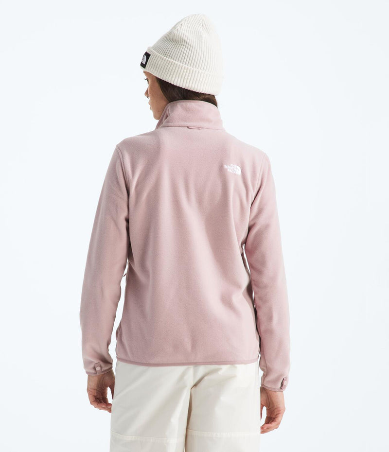 Chompa Polar Glacier Fleece Jacket Rosado Mujer The North Face