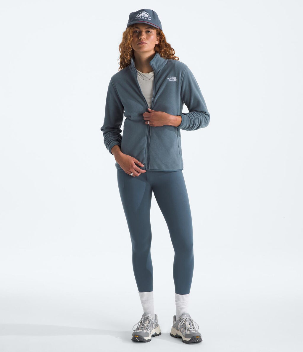 Chompa Polar Glacier Fleece Jacket Gris Mujer The North Face