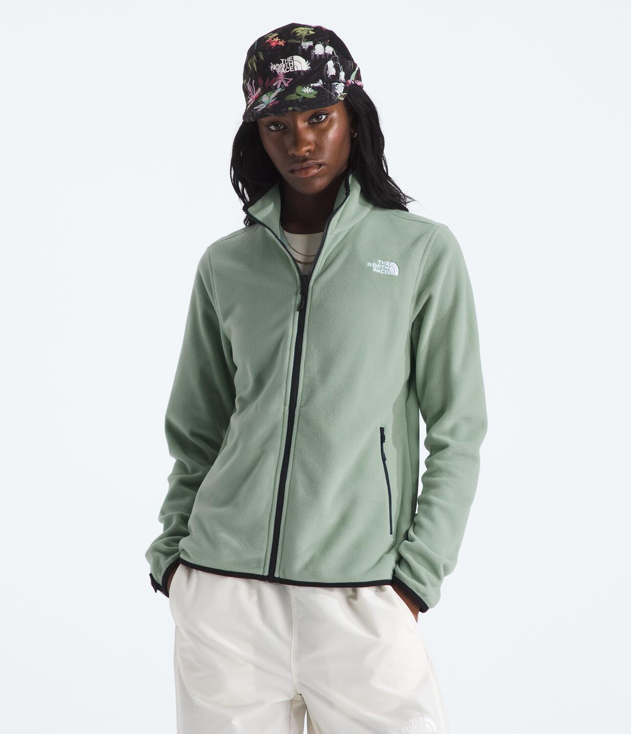 Buzo Glacier Fleece Jacket Verde Mujer The North Face - imagen 1