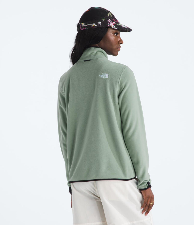 Buzo Glacier Fleece Jacket Verde Mujer The North Face - imagen 2