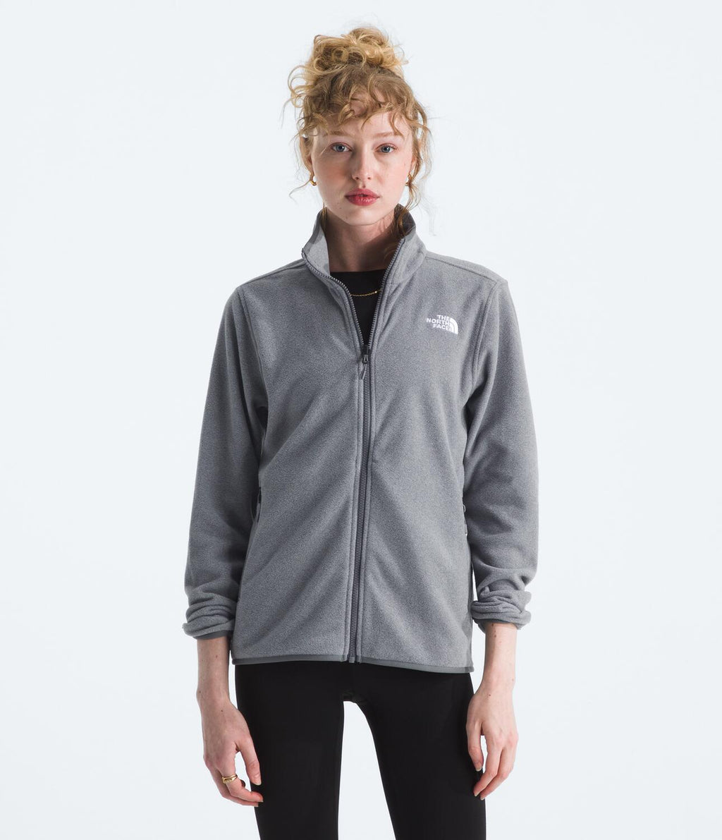 Chompa Glacier Fleece Jacket Gris Mujer The North Face - imagen 1