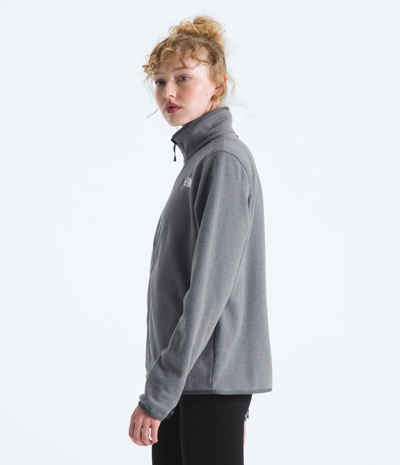 Chompa Glacier Fleece Jacket Gris Mujer The North Face