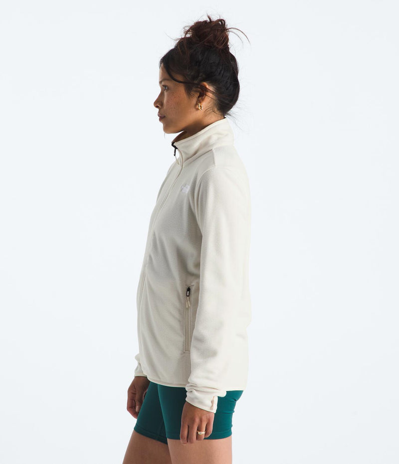 Buzo Glacier Fleece Jacket Blanco Mujer The North Face - imagen 3