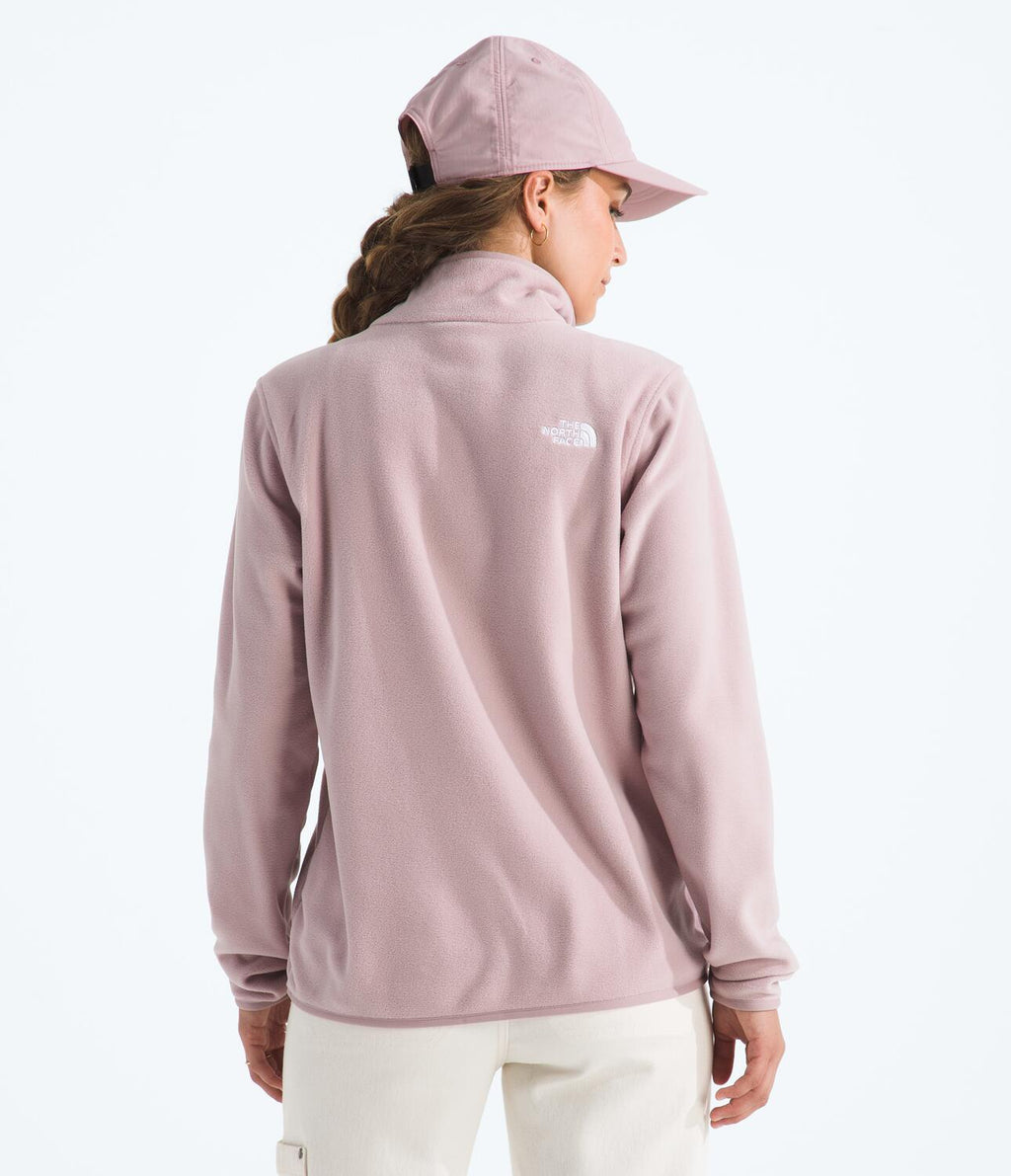 Buzo Polar Glacier Fleece 1/4 Zip Jacket Rosado Mujer The North Face