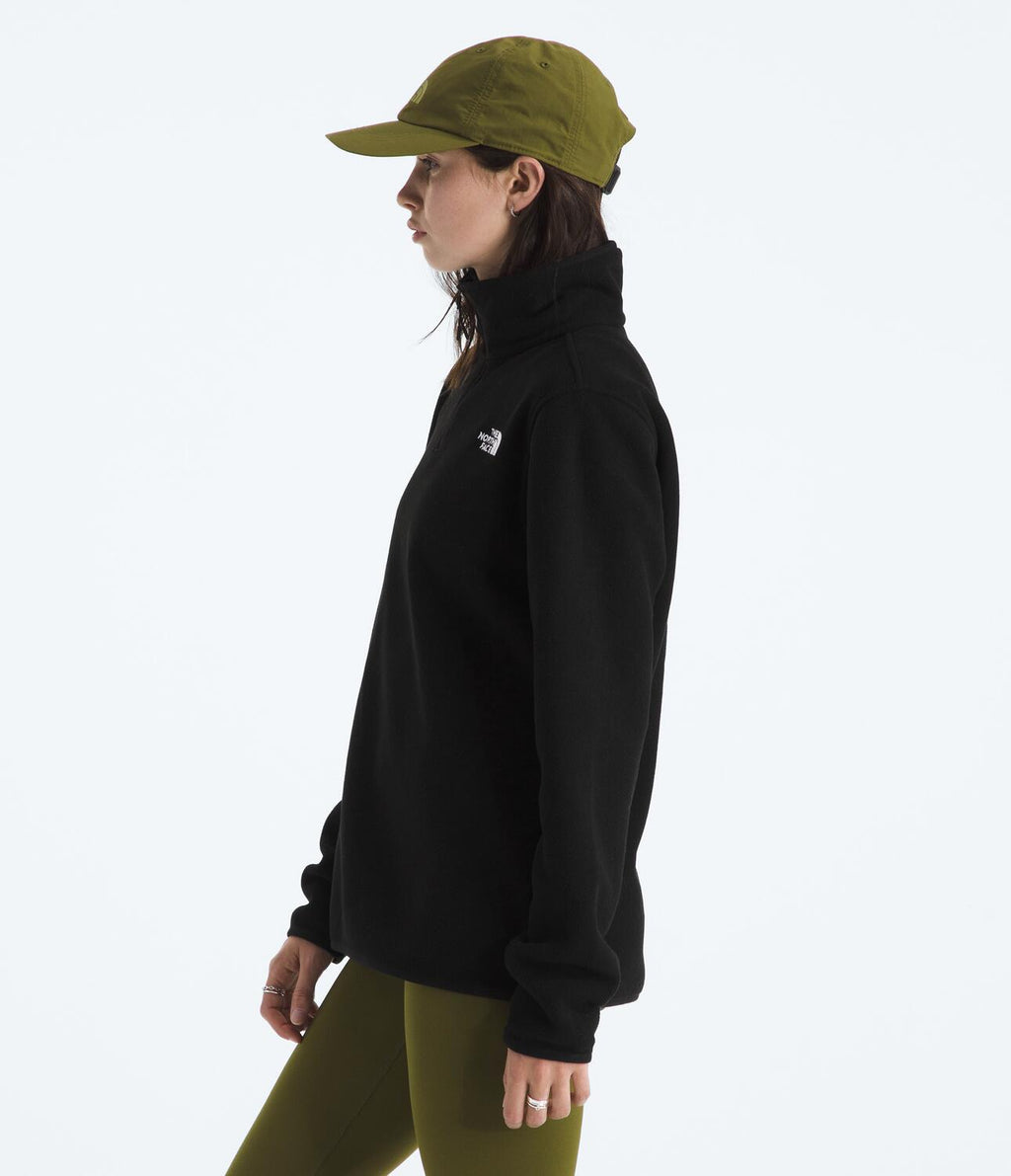 Buzo Glacier Fleece 1/4 Zip Jacket Negro Mujer The North Face - imagen 3