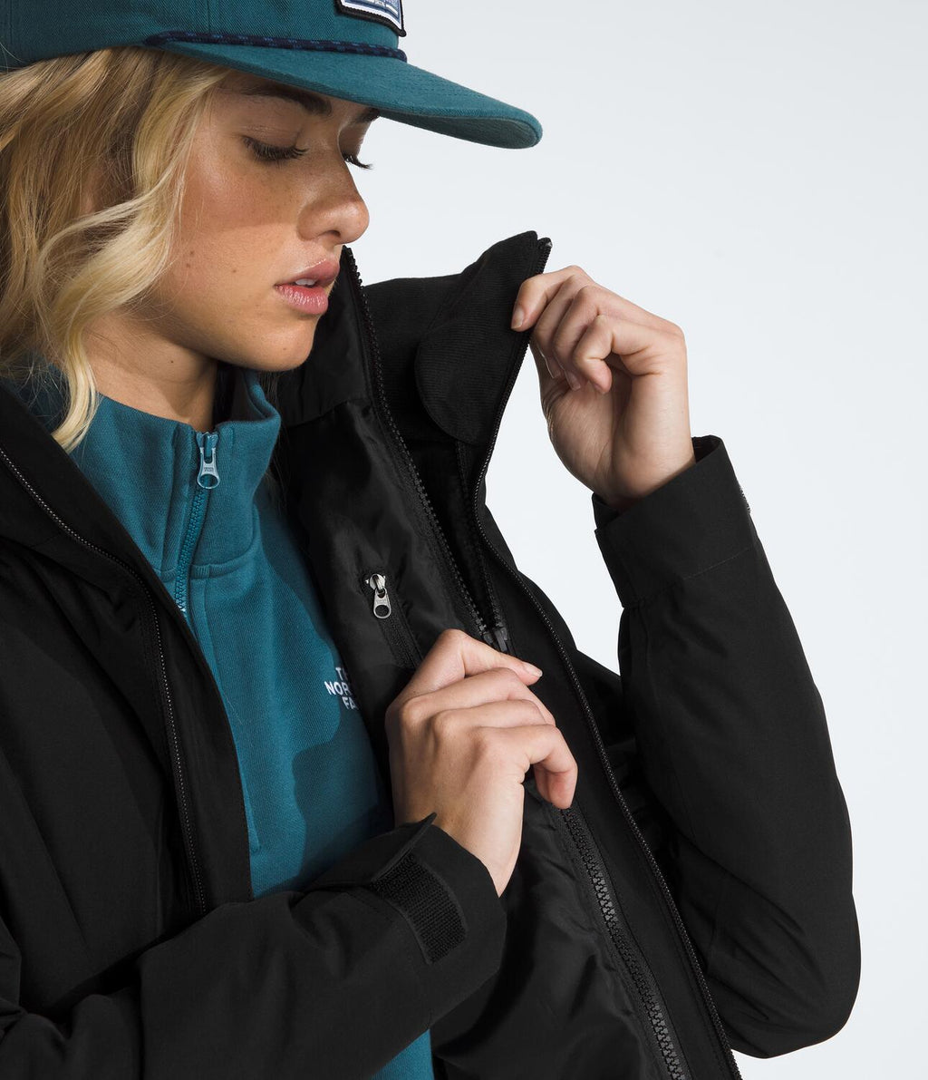 Chompa Carto Mono Triclimate Hooded Jacket Negra Mujer The North Face - imagen 5