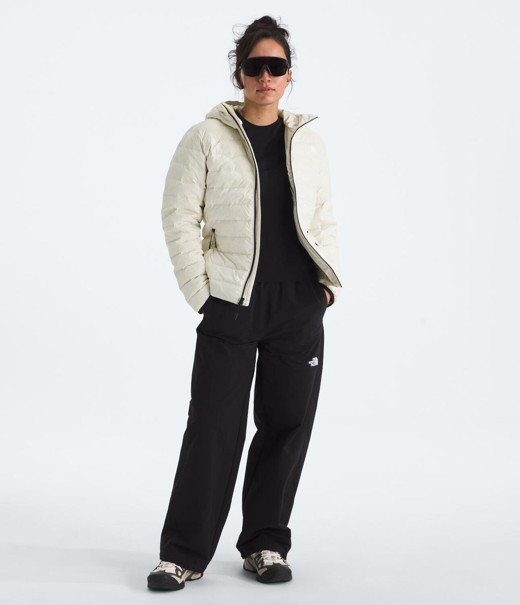 Chompa Térmica Classic Down Hooded Jacket Blanca Mujer The North Face - imagen 4