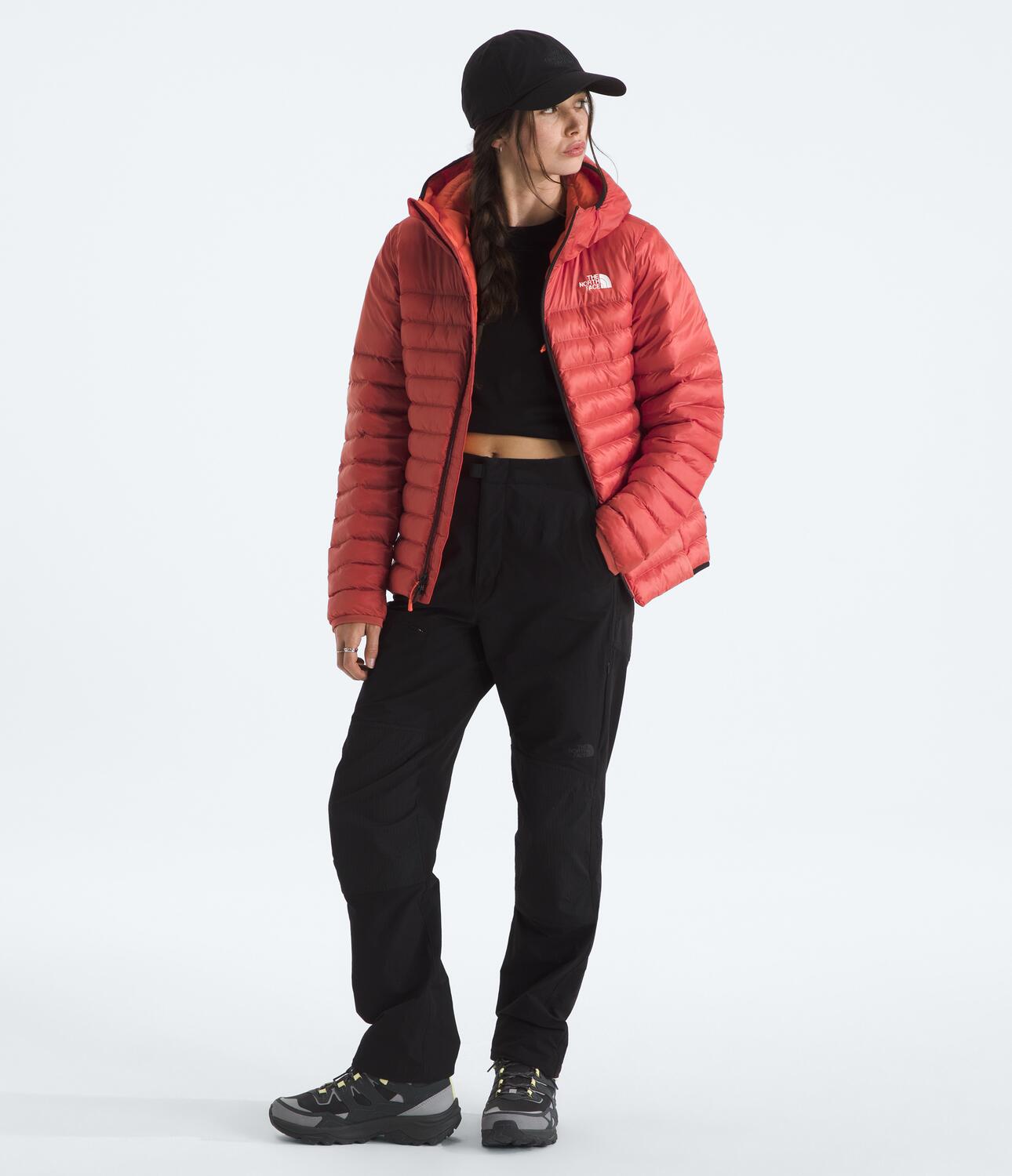 Chompa Terra Peak Hoodie Rojo Mujer The North Face