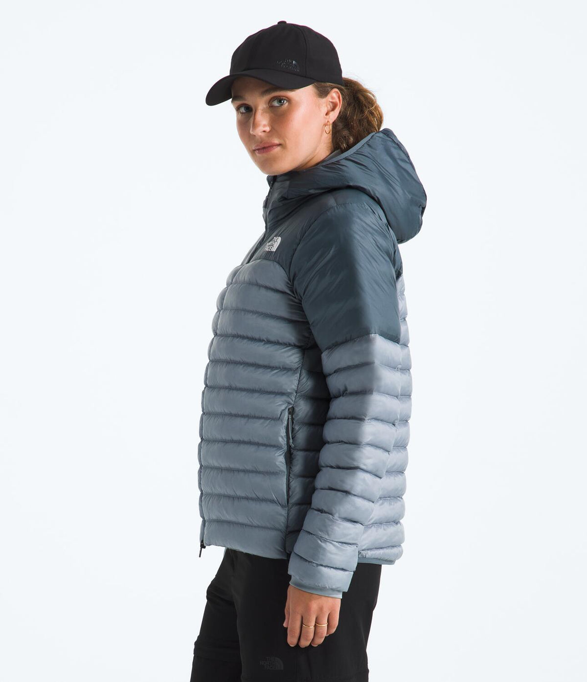 Chompa Terra Peak Hoodie Gris Mujer The North Face