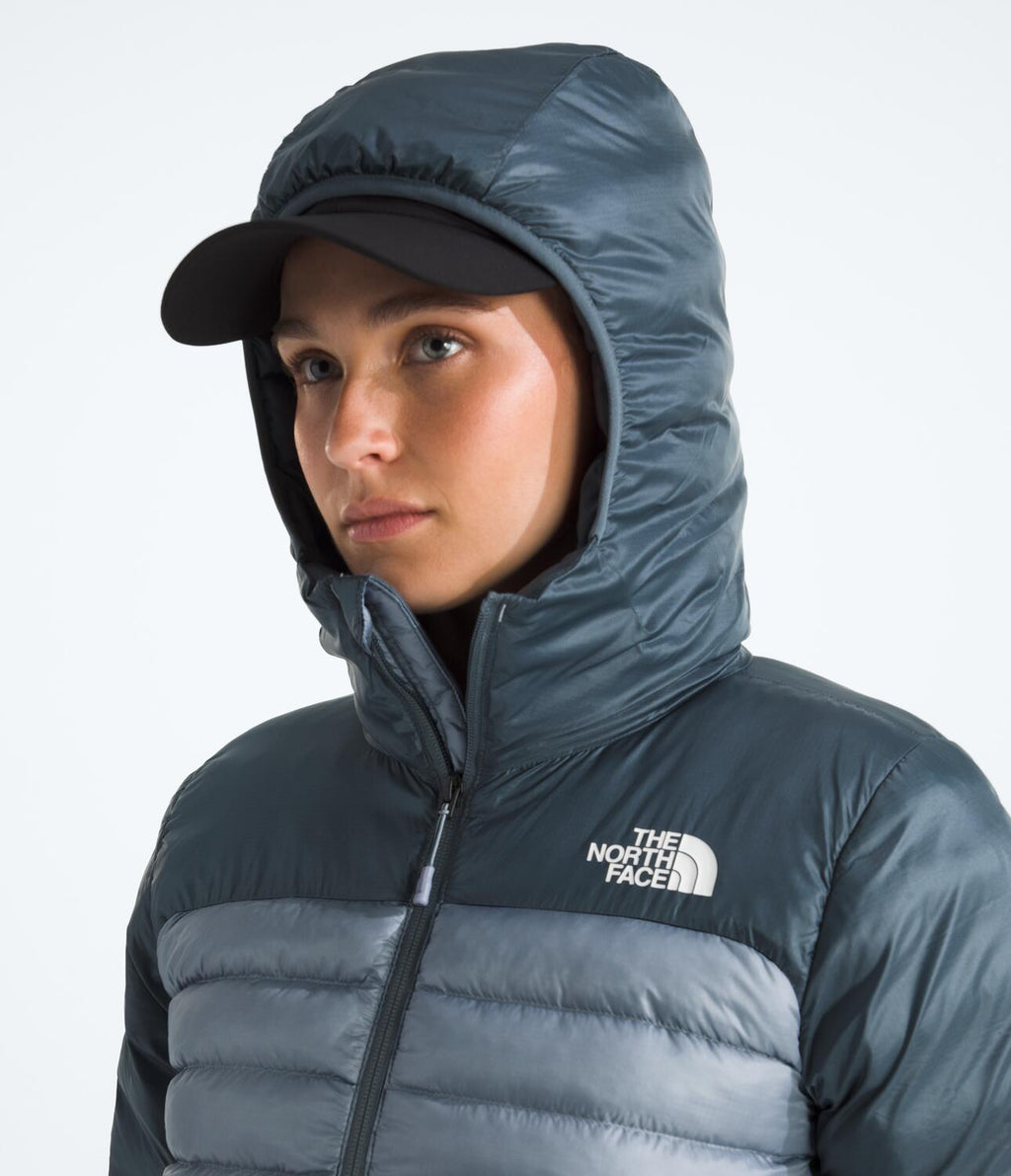 Chompa Terra Peak Hoodie Gris Mujer The North Face