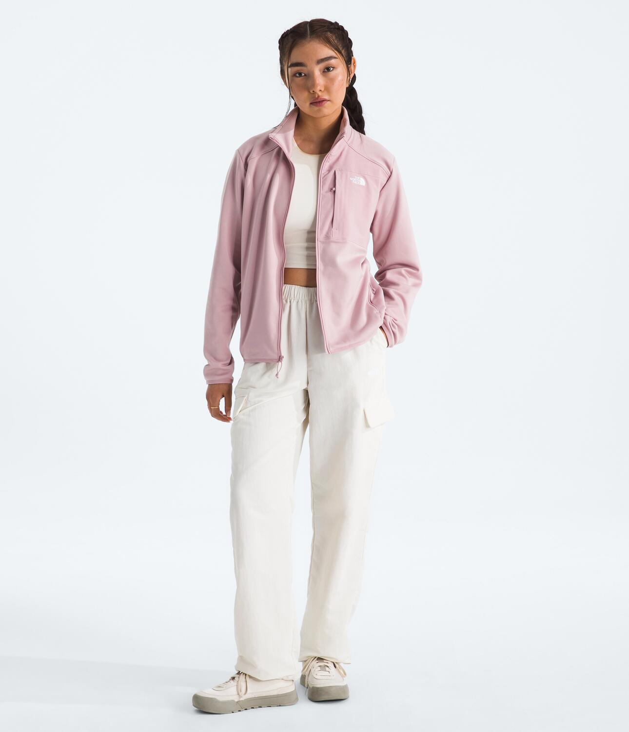 Chompa Polar Tnf Performance Fleece Full Zip Jacket Rosada Mujer The North Face