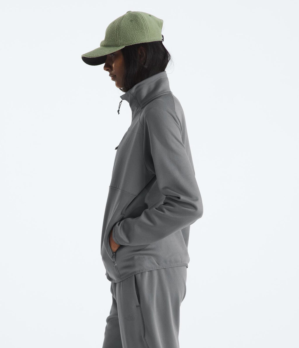 Chompa Polar Tnf Performance Fleece Full Zip Jacket Gris Mujer The North Face