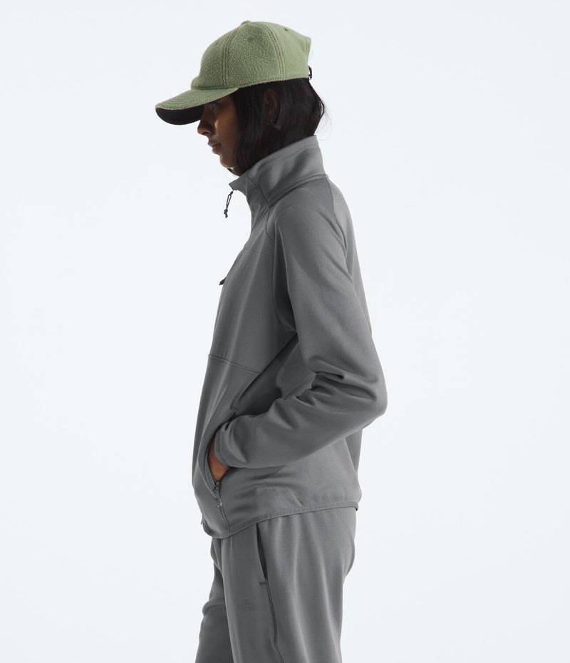 Chompa Polar Tnf Performance Fleece Full Zip Jacket Gris Mujer The North Face