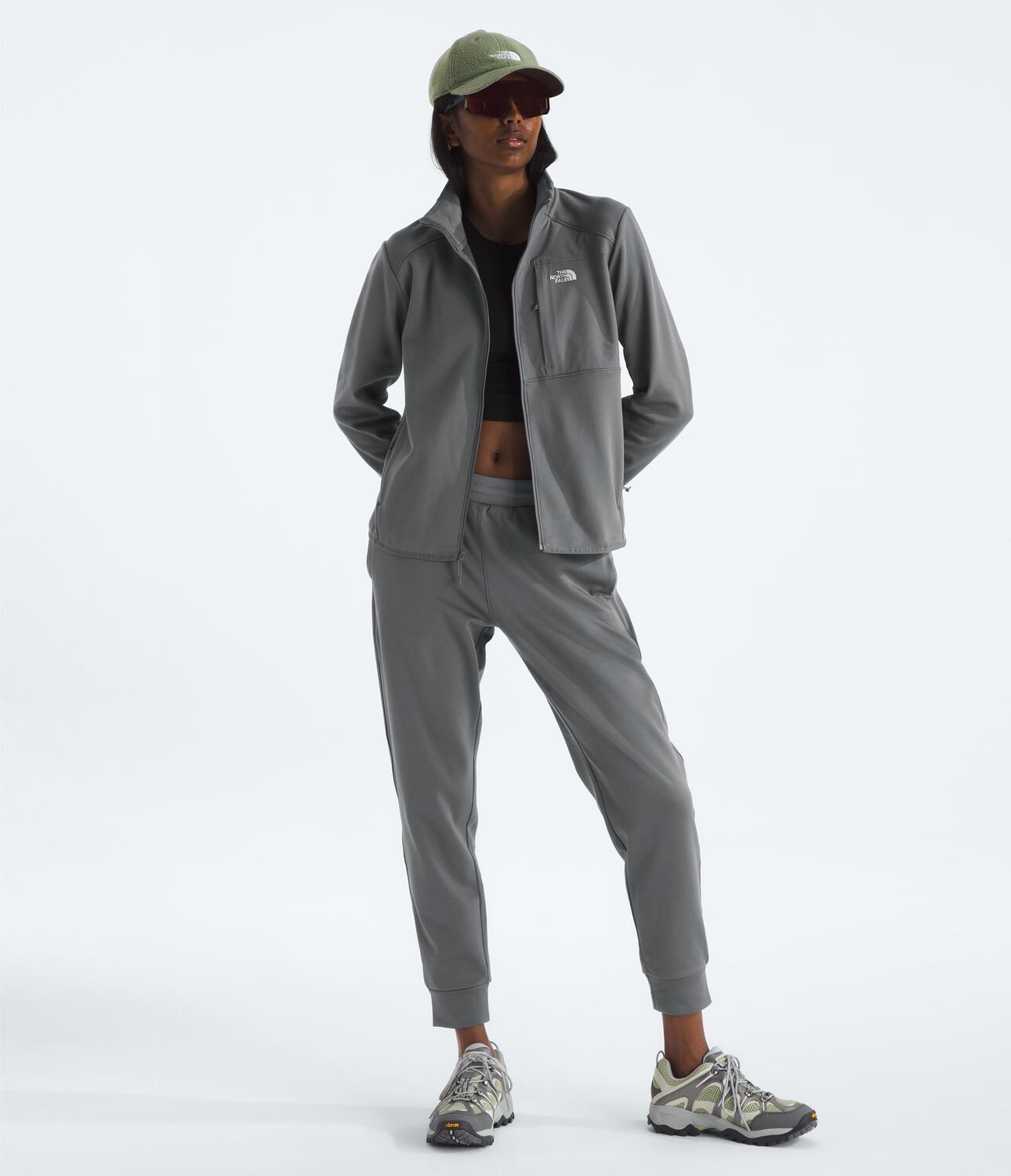 Chompa Polar Tnf Performance Fleece Full Zip Jacket Gris Mujer The North Face
