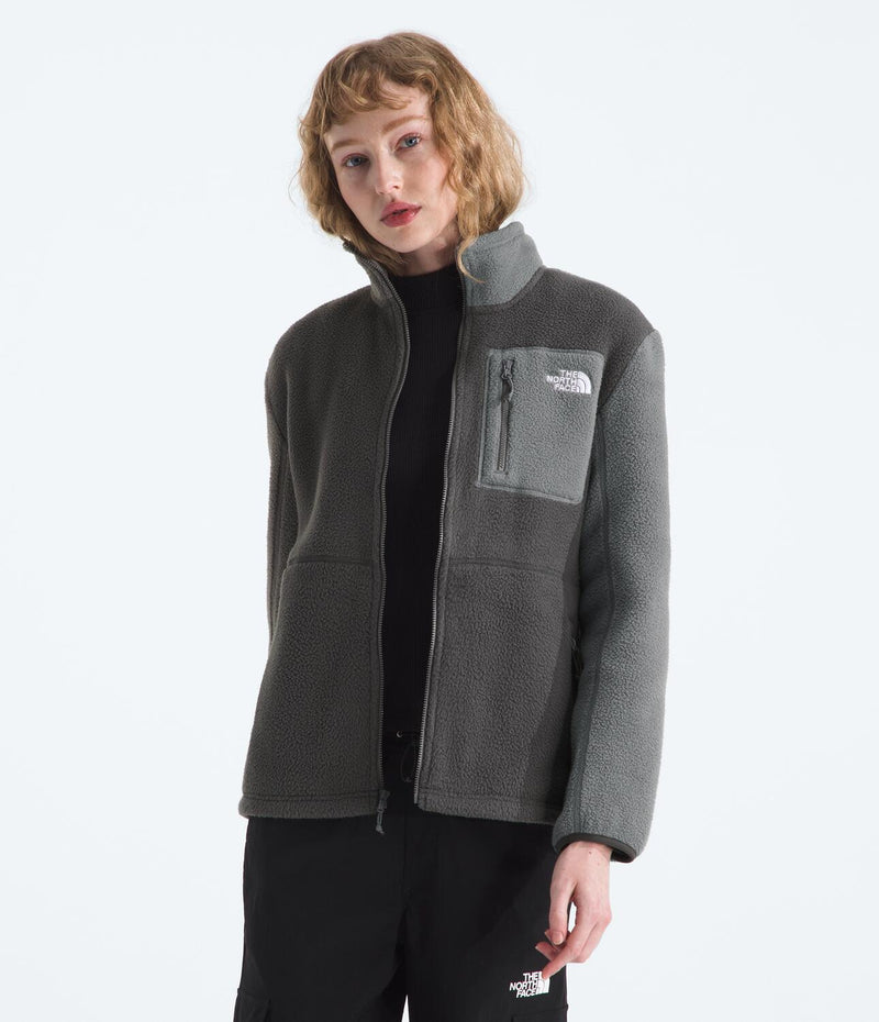 Buzo Yumiori Full Zip Gris Mujer The North Face - imagen 1