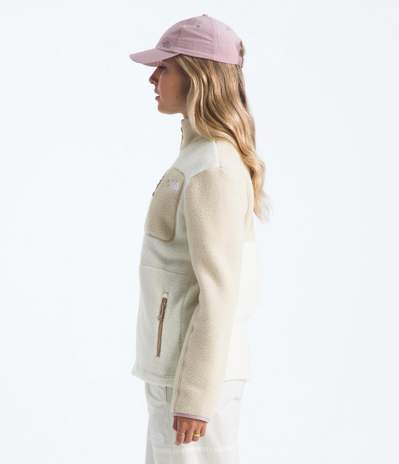 Chompa Polar Yumiori Full Zip Blanco Mujer The North Face