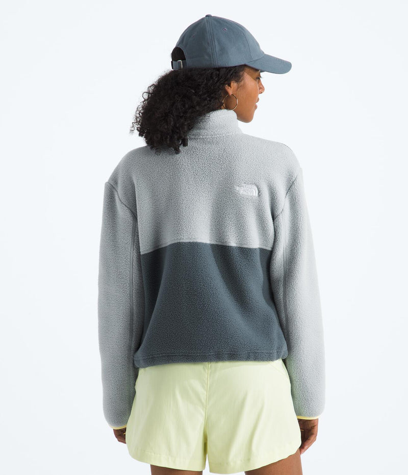 Buzo Polar Yumiori 1/4 Zip Gris Mujer The North Face