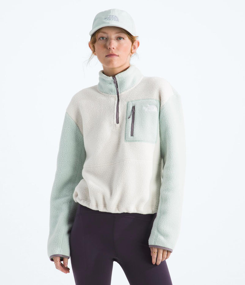 Buzo Polar Yumiori 1/4 Zip Blanco Mujer The North Face