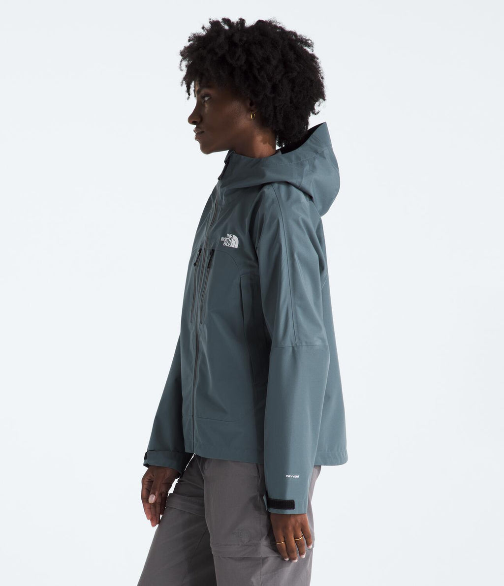Chompa Rompevientos Pasayten Jacket Valley View Gris Mujer The North Face