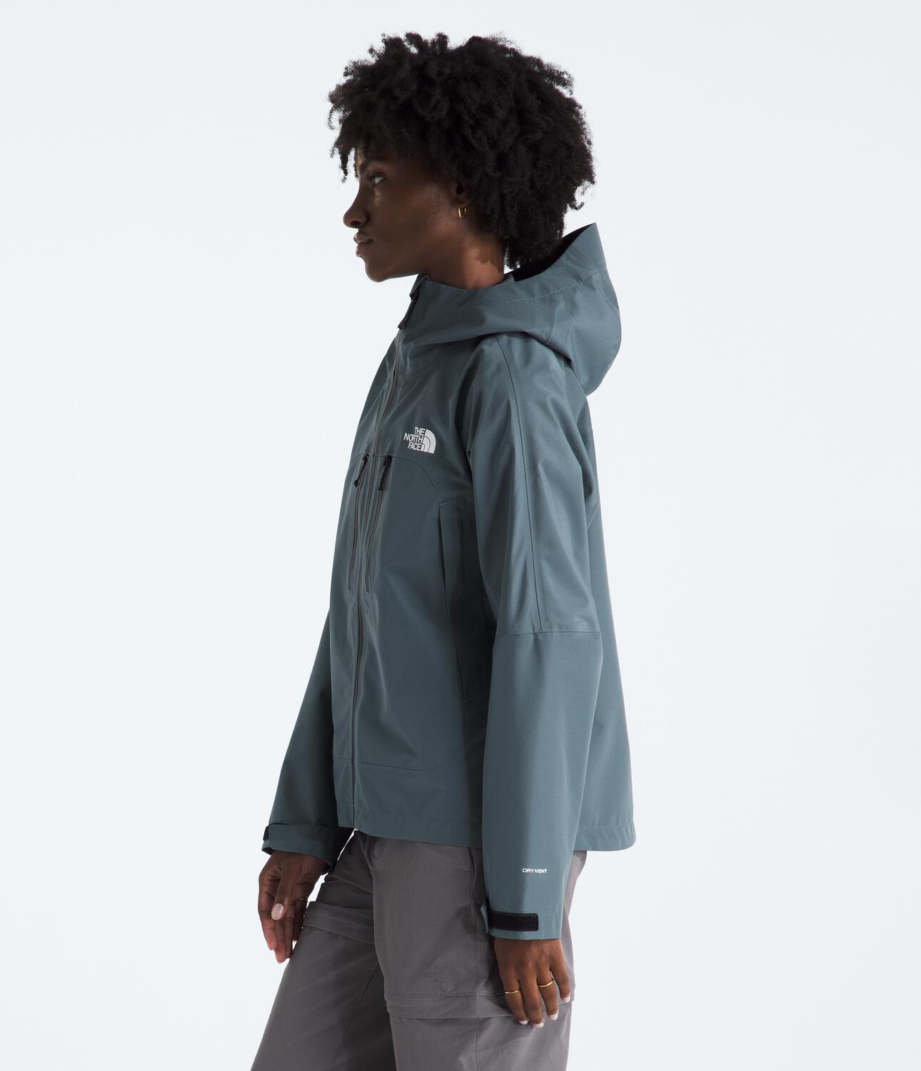 Chompa Rompevientos Pasayten Jacket Valley View Gris Mujer The North Face