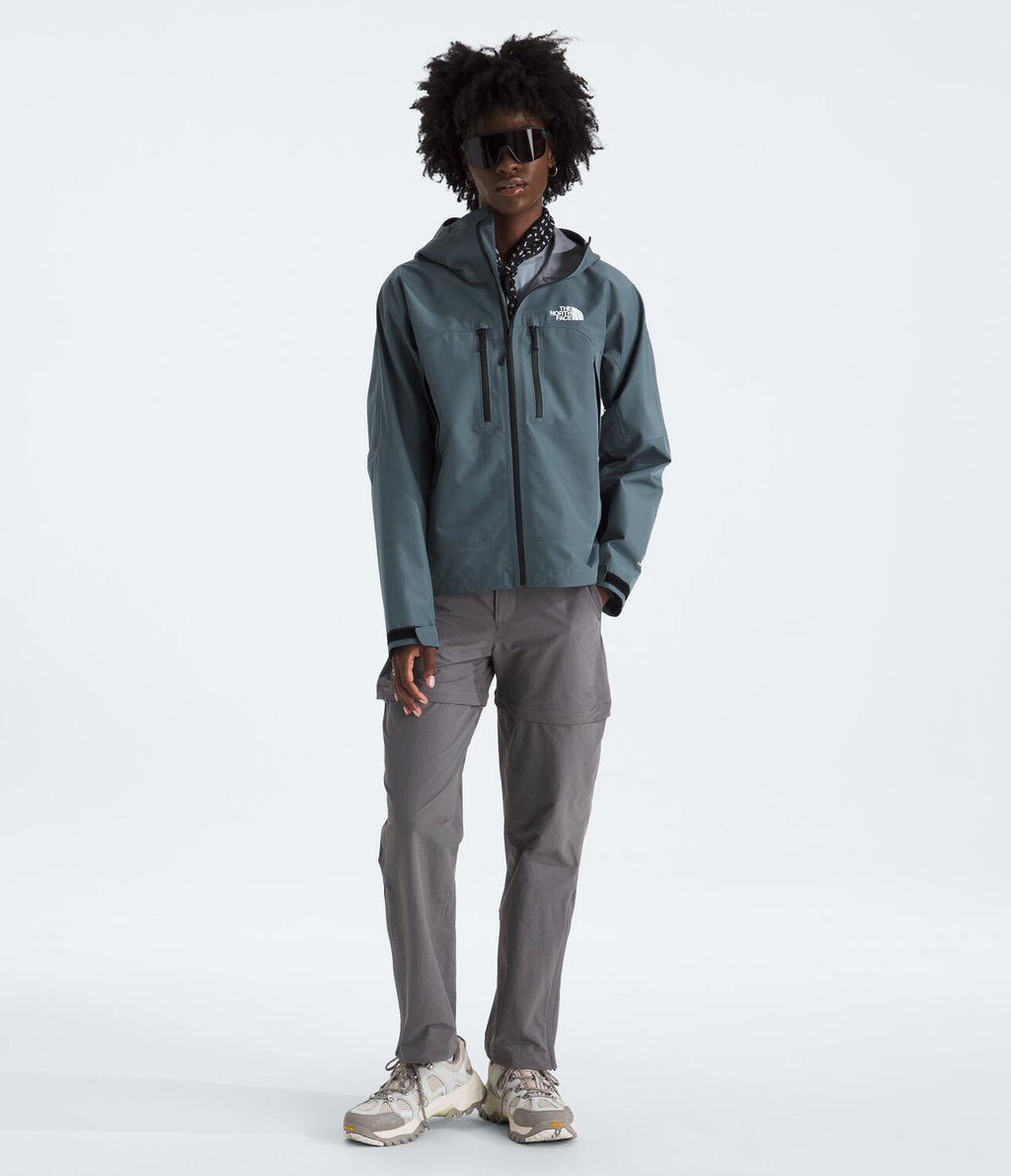 Chompa Rompevientos Pasayten Jacket Valley View Gris Mujer The North Face