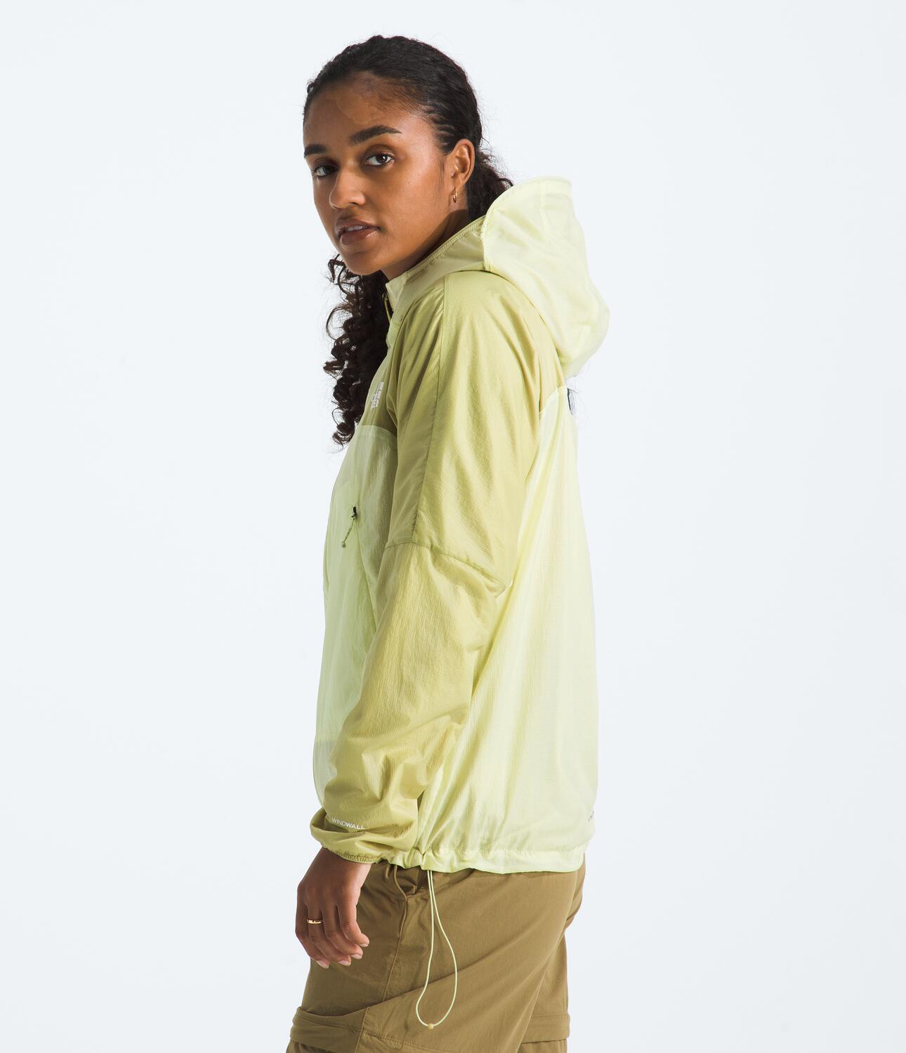 Chompa Rompevientos Ridgelite Futurefleece Wind Jacket Amarillo Mujer The North Face