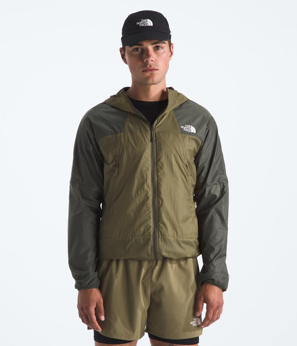 Chompa Rompevientos Ridgelite Futurefleece Wind Jacket Verde Hombre The North Face