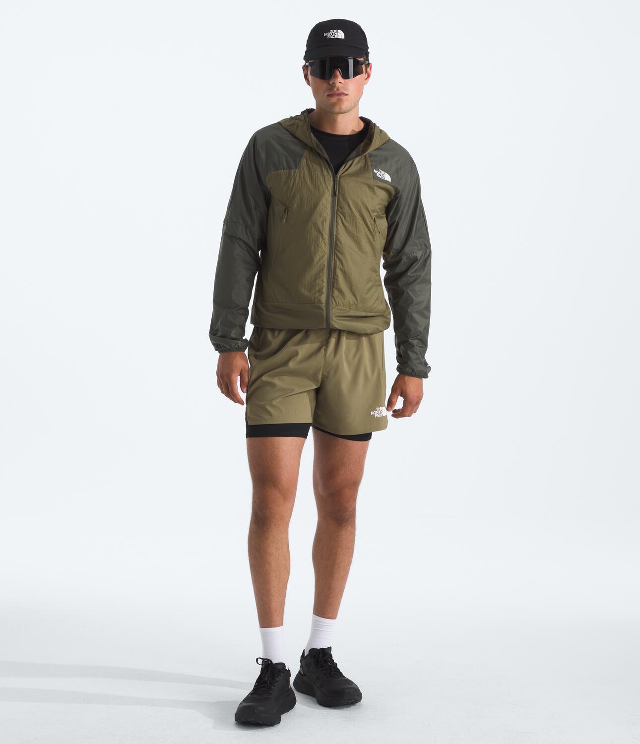 Chompa Rompevientos Ridgelite Futurefleece Wind Jacket Verde Hombre The North Face