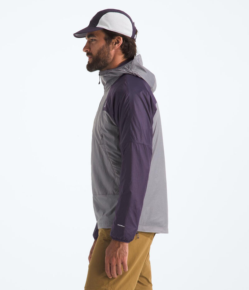Chompa Rompevientos Ridgelite Futurefleece Wind Jacket Gris Hombre The North Face
